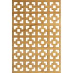 Экран для радиатора 1170х570см Дамаско дуб светлый