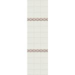 Панель стеновая ПВХ Novita Лилия красная добор 2700х250 мм 12 шт