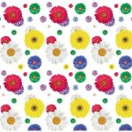 Панель потолочная ПВХ Novita 3D Exclusive Цветы 3000х250 мм 12 штук