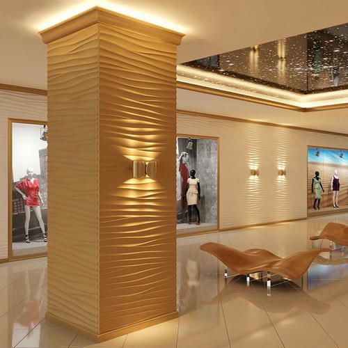 Дизайнерская 3D панель из гипса Artpole Breeze 2 600х600 мм — изображение 2