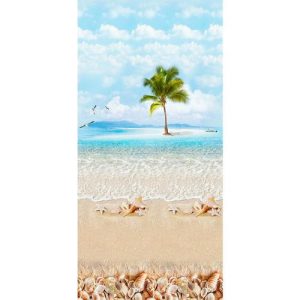 Стеновая панель ПВХ Novita Панорамы 3D Острова Ботинас узор 2700х250 мм