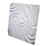 Дизайнерская 3D панель из гипса Artpole Foggy 2 650х650 мм