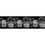 Фартук кухонный пластиковый Фартукофф Кофе time 3000х600х1,5 мм