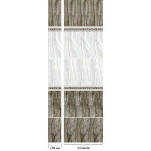 Панель стеновая ПВХ Оранда Фотолайт 56 Беллини 2700х250 мм 10 шт