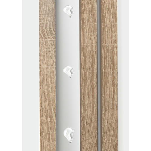 Рейка МДФ интерьерная 2700х16х50 дуб сонома — изображение 2