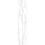 Панель стеновая ПВХ Панельпласт Ultra Marble Grafit motion 2700х250х8 мм