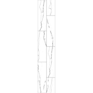 Панель стеновая ПВХ Панельпласт Ultra Marble Grafit motion 2700х250х8 мм