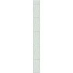 Стеновая панель ПВХ Век Ландыш Рипс фон 2700х250 мм