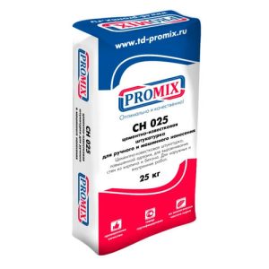 Штукатурка известково-цементная Promix CH 025 серый 25кг