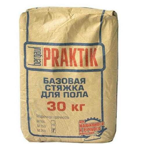 Стяжка для пола Bergauf Praktik М 200 базовая 30 кг