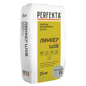 Смесь цветная декоративная для расшивки Perfekta Линкер Шов светло-серый 25 кг