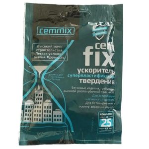 Ускоритель набора прочности Cemmix "Cemfix", концентрат, 50 мл