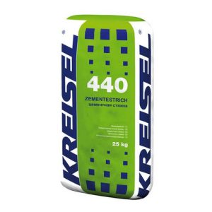 Смесь для полов цементная Kreisel 440 ZEMENTESTRICH серый 25кг