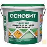 Затирка эластичная Основит Плитсэйв XC6 E слоновая кость 126 2 кг