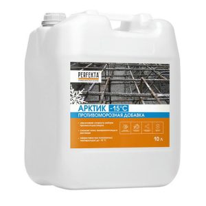 Добавка противоморозная для бетона Perfekta Арктик -15С 10 л