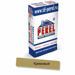 Затирка цементная Perel зима RL 5440 кремовая 25кг