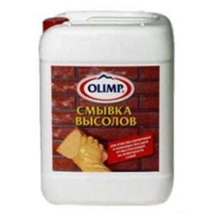 Смывка высолов Олимп всесезонная 10 л