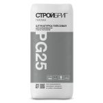 Штукатурка гипсовая Стройбриг Гиплан PG25 серый 30кг