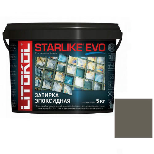 Затирка эпоксидная для швов Litokol Starlike Evo S.232 Cuoio 5 кг