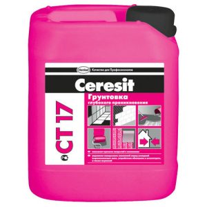 Универсальная грунтовка Ceresit CT 17/1 морозостойкая 1 л