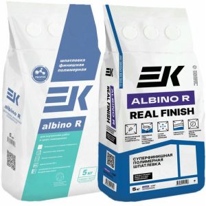 Шпатлевка полимерная финишная ЕК LR plus/albino R 5кг