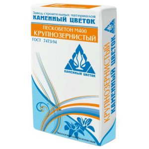 Пескобетон Каменный цветок М-400 40 кг