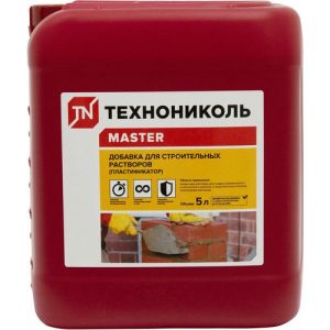 Добавка для строительных растворов ТЕХНОНИКОЛЬ MASTER 5л