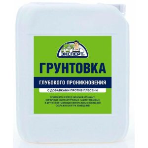 Грунтовка глубокого проникновения ЭКСПЕРТ (5кг)
