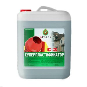 Суперпластификатор С-3 Ареал+ Стандарт10 л