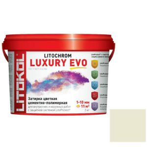 Затирка цементо-полимерная для швов Litokol Luxury Evo LLE.205 Жасмин 2 кг