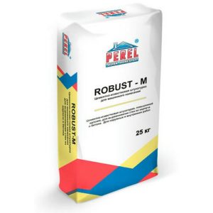 Штукатурка известково-цементная Perel 0514 Robust-M серый 25кг