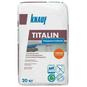 Пол наливной Knauf Титалин 20 кг