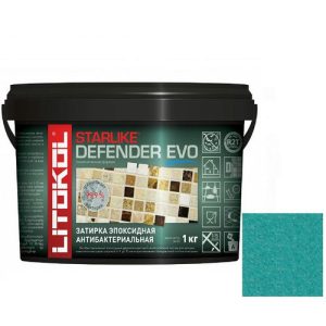 Затирка эпоксидная для швов Litokol Starlike Defender Evo S.410 Verde Smeraldo 1 кг