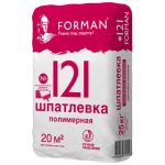 Шпатлевка полимерная финишная Forman 121 20 кг