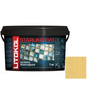 Затирка эпоксидная для швов Litokol Starlike Evo S.600 Giallo Vaniglia 1 кг
