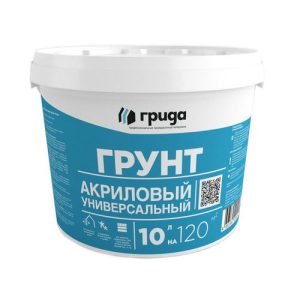 Грунт универсальный укрепляющий Грида Pro проникающий 10 кг