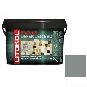 Затирка эпоксидная для швов Litokol Starlike Defender Evo S.115 Grigio Seta 1 кг