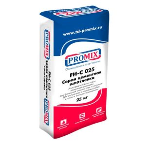 Шпаклевка цементная Promix FH-C 025 серый 25кг
