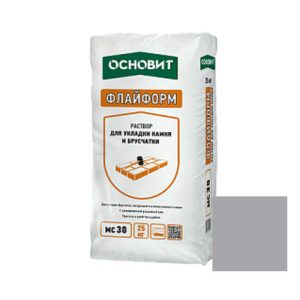 Раствор кладочный Основит Флайформ MC30G 020 серый 25 кг