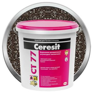 Штукатурка акриловая декоративная Ceresit CT 77 Мозаичная Chile 3 25 кг