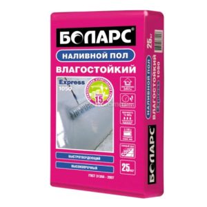Смесь для полов цементная Боларс Express СВ-1050 серый 25кг