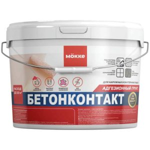 Грунтовка адгезионная Mokke Бетонконтакт 7526 12 кг