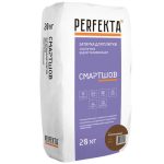 Затирка цементная для швов Perfekta Смартшов коричневый 20 кг