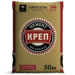 Цемент Креп М500 Д20/ЦЕМ II А-И 42,5Н 50 кг