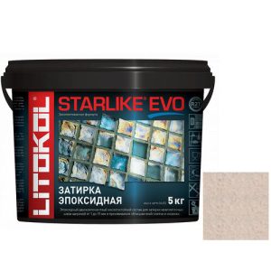 Затирка эпоксидная для швов Litokol Starlike Evo S.500 Rosa Cipria 5 кг