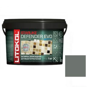 Затирка эпоксидная для швов Litokol Starlike Defender Evo S.125 Grigio Cemento 1 кг