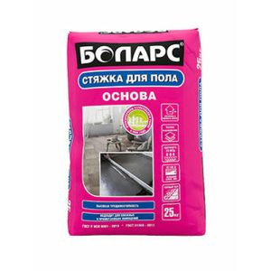 Смесь для полов цементная Боларс Основа-стяжка для пола серый 25кг