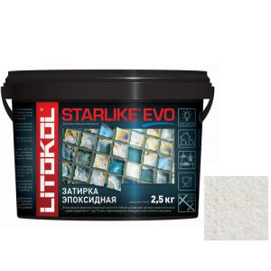 Затирка эпоксидная для швов Litokol Starlike Evo S.102 Bianco Ghiaccio 2,5 кг