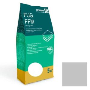 Сухая затирочная смесь Strasser для широких швов 3-20 мм серебристо-серая 5 кг