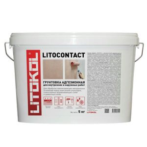Грунтовка адгезионная Litokol Litocontact 5 кг